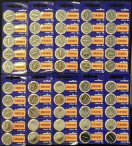 50 x Murata/Sony CR2032 2032 DL2032 3V Button Lithium Coin Battery EXP 2031 - £33.17 GBP