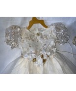 Vintage little Flower girls Fancy Pageant dress size 6 Pinokio brand Mad... - $67.87 CAD