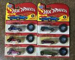 Lot of 6 Hot Wheels Vintage &amp; 25th Anniversary Cars w/ Collector Buttons... - $39.55