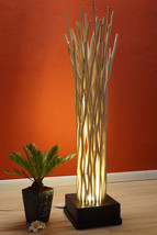 Wooden Floor Lamp 120cm LED Floor Lamp Driftwood Shabby Chic Vintage Light - $301.98