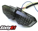 Yamaha R6S Tail Light LED 2003-2009 Integrated Turn Signal Brake Smoke 0... - $51.60