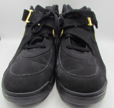 Nike Air Force Max CB Barkley Men&#39;s Size 13 Sneakers Black Gold AJ7922-001 - $37.04