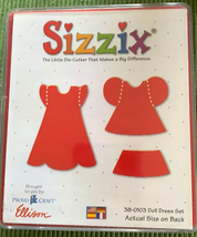 Sizzix Doll Dress Set Large Die - £9.02 GBP