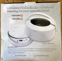 Hammacher Schlemmer Digital Ultrasonic Cleaner Cleaning Machine CDS-200A - £36.13 GBP