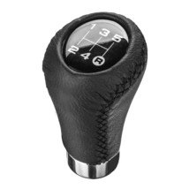 Leather 5 Speed Manual Car Gear Stick Shift Knob Shifter Lever Universal - $9.99
