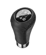 Leather 5 Speed Manual Car Gear Stick Shift Knob Shifter Lever Universal - €8,67 EUR