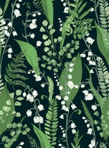 Simon&amp;Siff Vintage Floral Wallpaper Peel And Stick Wallpaper Green Leaf ... - £23.31 GBP