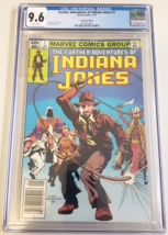 Further Adventures of Indiana Jones #1 CGC 9.6 (Newsstand Ed) Marvel Com... - £106.41 GBP