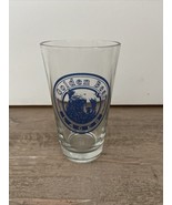 Vintage Golden Bear Lager Beer Pint Glass Golden Pacific Brewing Berkley CA - $25.00