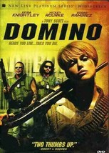Domino DVD 2005 Keira Knightley Mickey Rourke New Line - £2.74 GBP