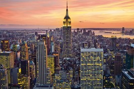 Empire State Building Mint New York City NYC NY Urban Landscape Poster-
show ... - £3.50 GBP