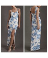 BHLDN Antonia Georgette Maxi Dress, US0 - $217.80