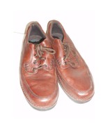 Men&#39;s NUNN BUSH Brown Leather Oxfords 11 M Lace Up 83890-64 Comfort Gel - $22.39