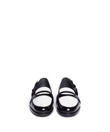 NIB Maiyet Flower Applique Colorblock Leather Loafers 35 - $147.00