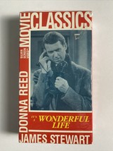 It&#39;s A Wonderful Like Movie Classic Donna Red Stewart Silver VHS Tape Se... - £7.78 GBP