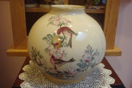 Lenox Globe Vase 7 1/4&quot; tall, &quot;Serenade&quot; pattern, new, no box [LXPOO] - $38.60