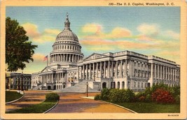 Washington D.C. United States(U.S.) Capitol Building 1930-45 Vintage Postcard - $9.40