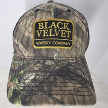 Mossy Oak BLACK VELVET Whisky Co. Camouflage Snapback Cap Trucker Hat NE... - $14.84