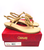 Carlos Santana Teagan Sandals- Brulee Leather, US 7M / EUR 37 - $19.79