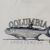 Columbia Sportswear FM7231 Men's White Cotton Vented Short Sleeve Shirt Size 2XL image 3