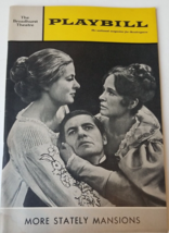 1968 More Stately Mansions Playbill Broadhurst Theatre Ingrid Bergman,  ... - £6.22 GBP