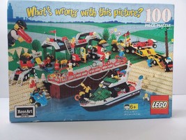 LEGO What's Wrong with this Picture? 100 Piece Puzzle RoseArt 11 1/2" x 16 1/4" - $39.99