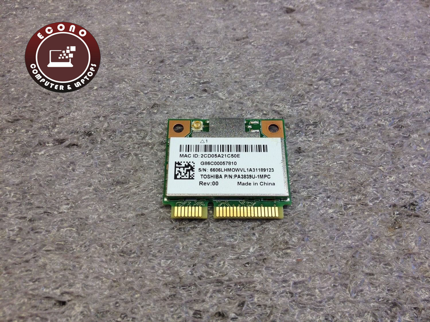 Toshiba Satellite C855D-S5315 Genuine WIFI Card V000271170 - $9.50