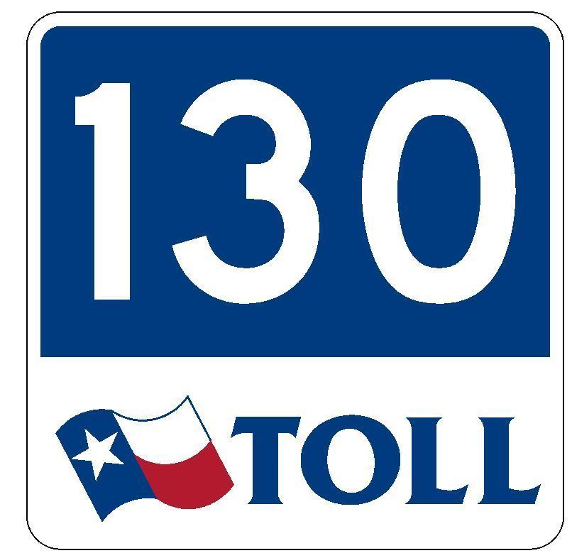 Primary image for Texas Toll Road 130 Sticker R4459 Highway Sign Road Sign Decal