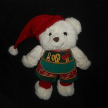 Vintage 1995 Kmart Santa's Magical Toy Christmas Teddy Bear Stuffed Animal Plush - $37.05