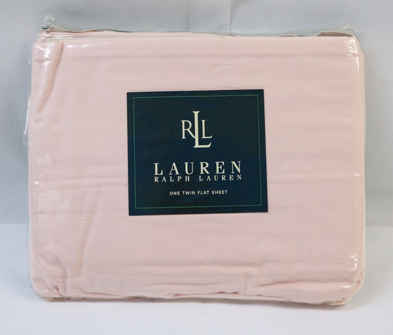 Vintage 66” X 96” Solid Pink Twin Flat Sheet By RALPH LAUREN 250 Thread Count - £31.37 GBP