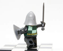 Custom Knights Minifigures special pose arms Castle Kingdom Middle ages SP0522_S image 4