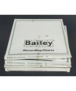 LOT OF 4 BOXES OF 100 NEW BAILEY 300KT15P RECORDING CHARTS 11.125&quot; 24H 0... - £57.36 GBP