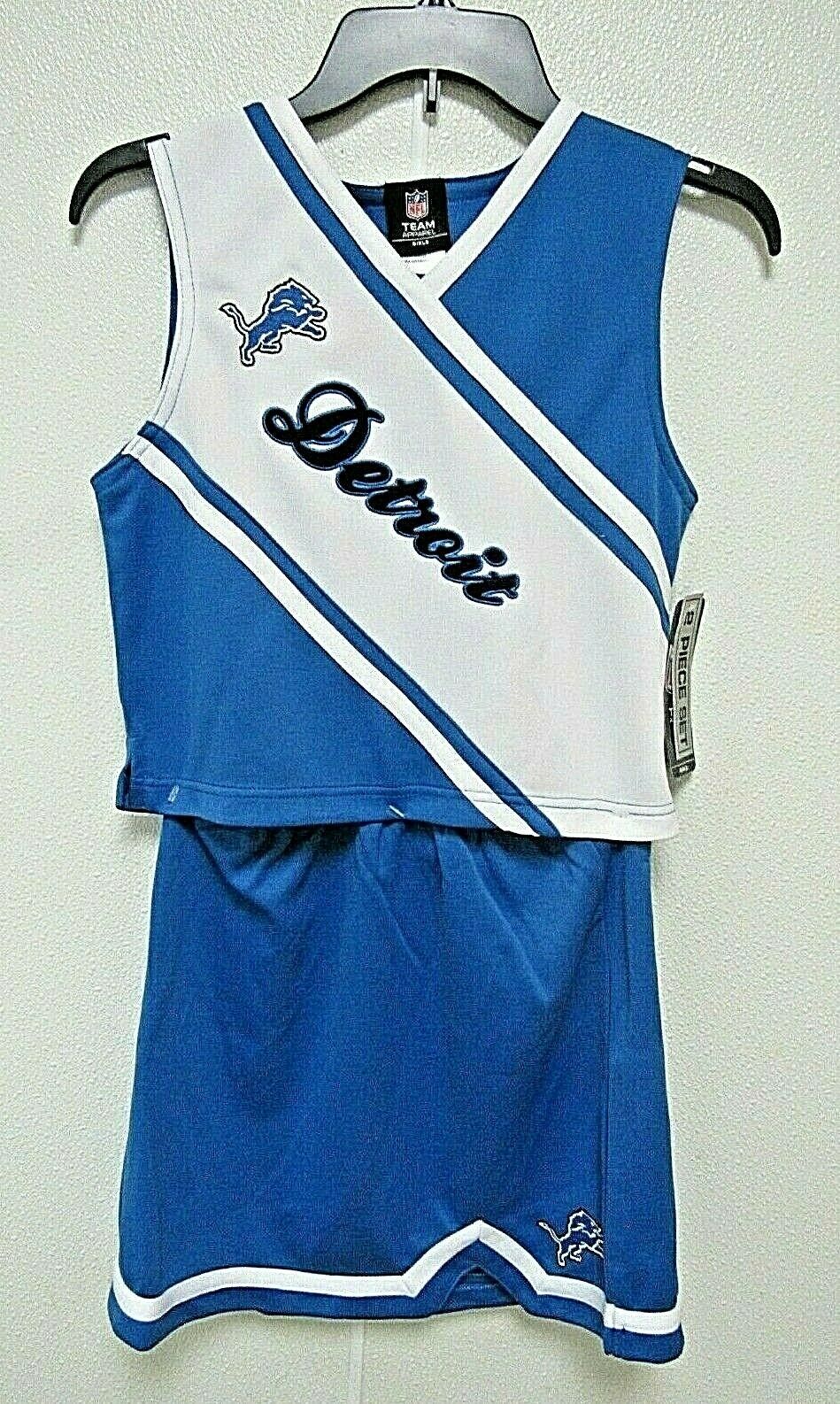 NFL Detroit Lions Child Cheer Dress 2-pc size XL by Reebok - $39.95