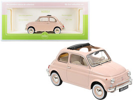 1968 Fiat 500L Pink w Special BIRTH Packaging My First Collectible Car 1/18 Diec - £76.13 GBP