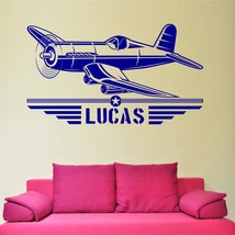 Anewdecals USA Air Forces Plane Name Personalized Wall Sticker Decal- WW... - $99.00