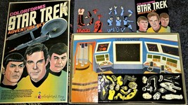 1975 Star Trek Colorforms Set- Great Cond-Pieces Complete-Missing 1 StoragePanel - £9.58 GBP
