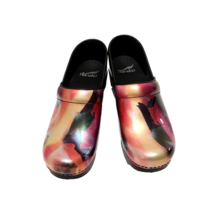 Dansko Professional Clog Patent Leather Size 38 US 7.5 8 Spray Paint Mul... - $1,588.69 MXN