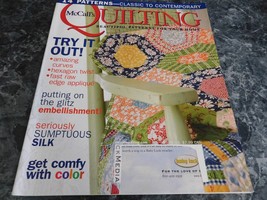McCall's Quilting Magazine October  2008 Poppy Field - $2.99