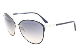 Tom Ford PENELOPE 320 28B Black Gold / Gray Gradient Sunglasses TF320 28B 59mm - £173.89 GBP