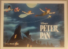 Peter Pan Lithograph Disney Movie Club Exclusive Limited Edition 2023 NEW - $19.99