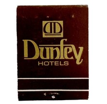 Dunfey Omni Hotels Vintage Matchbook Universal Boston Full Unused E34m3 - £15.45 GBP