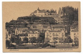 Postcard Austria Marienbad Cafe Egerlander - £7.15 GBP