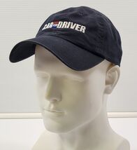B) Car and Driver Magazine Black Baseball Cap Headmaster Cotton Hat - $11.87