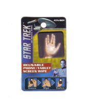 Star Trek Vulcan Hand Salute Image Reusable Phone/Tablet Screen Wipe, NEW UNUSED - £2.34 GBP