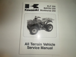 2003 2004 2005 Kawasaki Klf 250 Bayou 250 Workhorse 250 Atv Service Manual New - £104.78 GBP