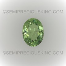 Natural Tsavorite Oval Facet Cut 8X6mm Bright Green Color VVS Clarity Green Garn - £407.66 GBP