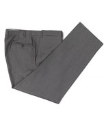 Canali 1934 100% Wool Flat Front Dress Pants Mens 39 X 33 Gray - $41.40