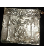 OLD ANTIQUE ISLAMIC OFFICER&#39;S SOLID SILVER PRAYER-SCROLL CASE. - £467.88 GBP