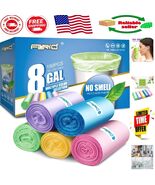 Eco-Friendly 8 Gallon Trash Bags - 150 Count Extra Thick, Odorless &amp; Col... - $59.91 CAD