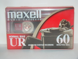 Maxell UR 60 Audio Cassette (New) - £6.29 GBP